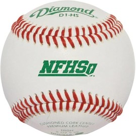 Diamond D1-Nfhs Leather Baseballs 12 Ball Pack