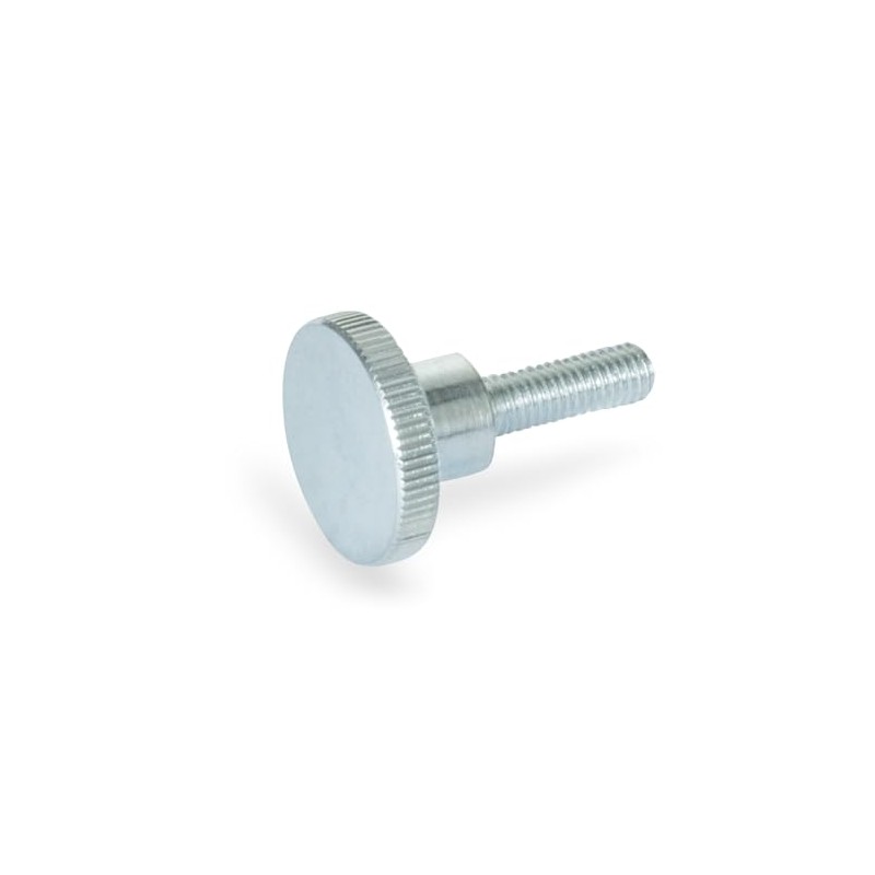 Ganter Normelemente High knurled screws, DIN 464-M4-10-ZB, thread M4, thread