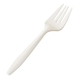 Tenedor Desechable Y Biodegradable We Care - Paq 100 Piezas                                                                                           