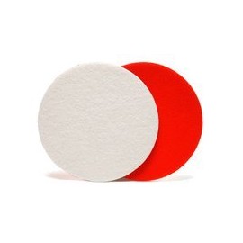 CARPRO - Almohadilla para pulir de rayón de vidrio, pulido de vidrio, grabado de arañazos, corregir y limpiar el parabrisas y ventana dañados, 5 pulgadas (paquete de 2)