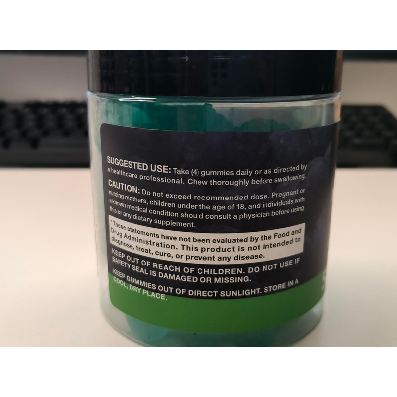 TOPCAPAK Blueberry Creatine Monohydrate Gummies