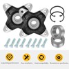 M MATI 2PCS Rear Wheel Hubs & Bearing kit for