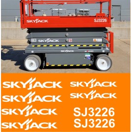 Aftermarket Skyjack SJ3226 Scissor Lift Replacement Decal Kit SJ1113226 SJ 3226