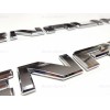 GMC 2PCS Chrome DENALI HD 3D Side Door Letter Emblem