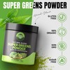 Replenify Natural Blend Super Greens Powder, 30 Servings, 9 superfood
