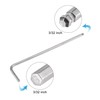 sourcing map 3/32" Ball End Hex Key Wrench, L Shaped