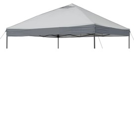 Replacement Top with Air Vent Fit for Ozark Trail 12' x 12' Instant Straight Leg Canopy Frame, Canopy Cover ONLY, (White)
