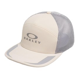 Oakley Men's Podium Trucker Hat, Mist/Cement, S-M
