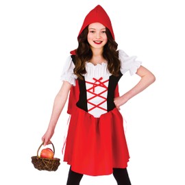 Wicked Costumes Girls Red Riding Hood Fancy Dress Costume X-Large (11-13 Years)