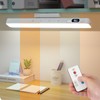 Magnetic LED Desk Lamp, 5 Color Temperature Eye-Caring Light, Stepless
