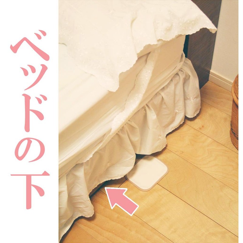 置くだけ！ ダニを集めてポイ！ ダニ粘着シート 「ダニホテル」ふとん用 2枚組