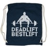Urban Backwoods Deadlift Bestlift Gym Bag Sports Bag, blue