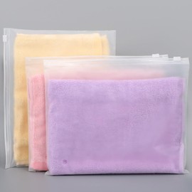 Svaldo Clothes Bags, Pack of 50 25 x 20 cm Resealable Bags for Clothes, Zip Bags, Clothes, Storage Bags for Clothes, Plastic Bags for Cosmetics (with Ventilation Holes)