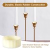 NIIIYTYB 10 Packs Rubber Taper Candle Grippers Candles Hugger Gaskets