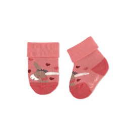 Sterntaler Baby Girl Socks Emmily, Medium red