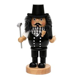 Dekohelden24 Wooden Smoker Roofer L/W/H: 9.5 x 8 x 19 cm