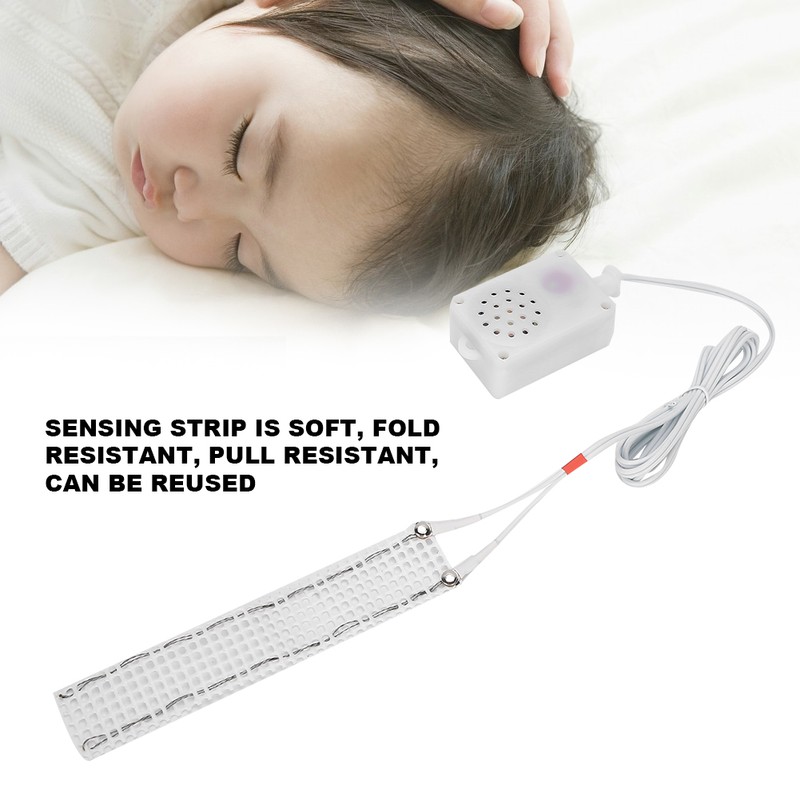 Electric Bedwetting Alarm Reusable Bedwetting Sensor for Baby Infants Toddler