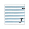 MOOMIN Initial Stitch Moomin Towel Handkerchief BY Blue Initial Y