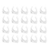 uxcell 50Pcs U-Shaped Pipe Clamps Clips, PPR U Shaped Water