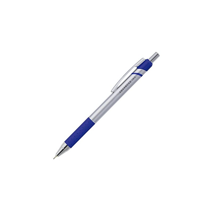 Office Depot Advanced Ink Retractable Ballpoint Pens, Needle Point, 0.7