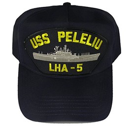 EC USS Peleliu LHA-5 HAT - Navy Blue - Veteran Owned Business