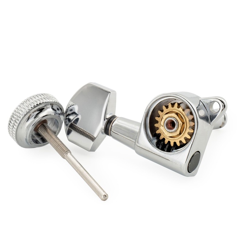 Musiclily Pro 6-in-line 18:1 Ratio Full Sealed Locking Machine Heads