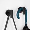 SOCONT Towel Hooks for Bathrooms Wall Mount, 6 Pack Matte
