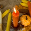 Lacaser Beeswax Taper Candles 14 Pack, 9" Long Candle Sticks,
