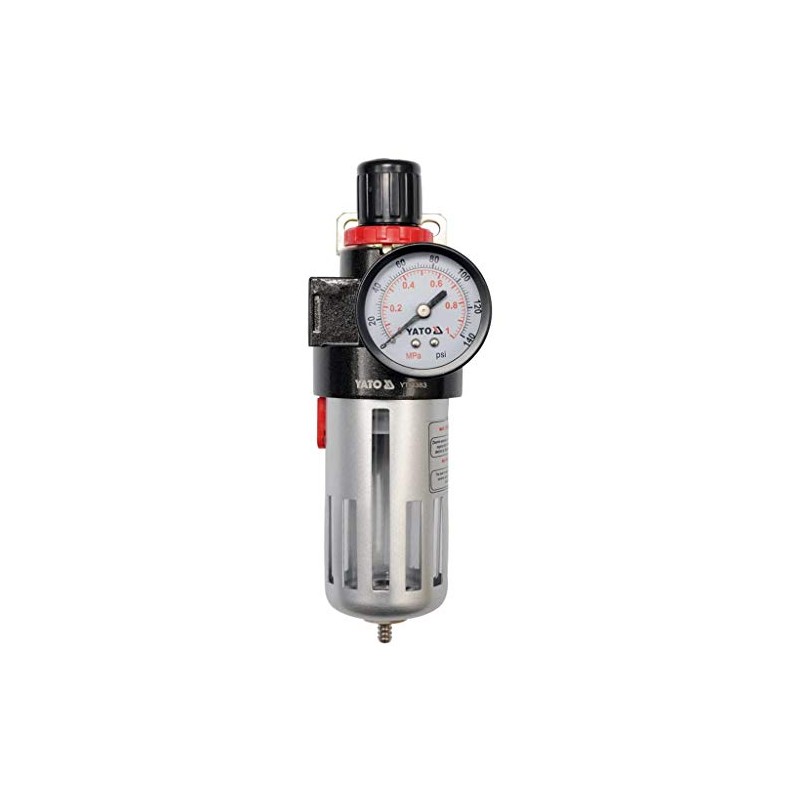 'Yato yt-2383 – Air Regulator with Gauge and Filter 1/2