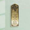 Royal Tara St Brigid's Bronze Blessing and Cross Wall Hanging