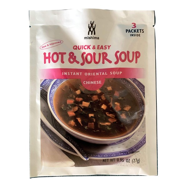Mishima Instant Oriental Chinese Hot & Sour Soup Mix