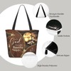 Yrivto Bible Tote Bags For Women Christian Tote Bag Religious