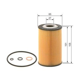 Bosch 1457429108 Oil-Filter Element