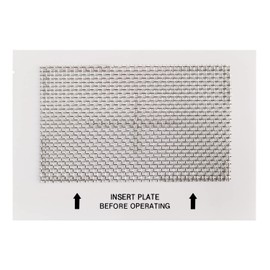 LUFUTATECH Universal Ceramic Ozone Plates for Generic Ozone Generators Washable Purification Air Purifier, 6.5" x 4.5" Inches Replacement Ozone Plates (1Pack)