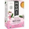 Numi Organic Tea White Rose, 16 Count Box of Tea