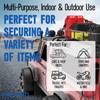 MILYARD 8 Pcs Adjustable Bungee Cord with Hooks 3 Sizes,
