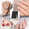Pack of 12 Nail Files, Professional 100/180 Sanding Board Nail