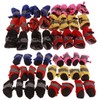 GabeFish Anti Slip Dog Socks Shoes Adjustable Drawstring Boot Paw