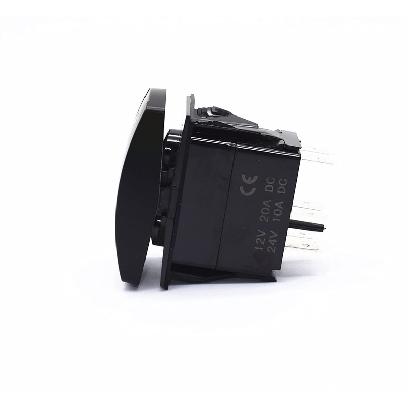 TOHUBE 20A/12V 10A/24V 6 Pin Laser Momentary ON ON Off