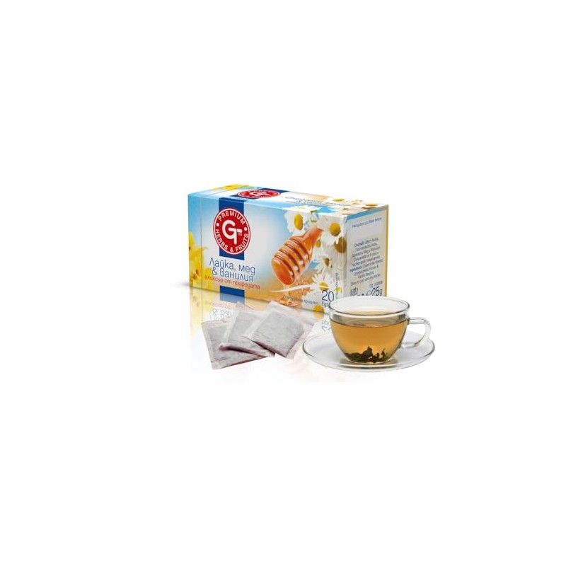Premium GT Herbs & Fruits Herbal Tea 20 Tea Bags