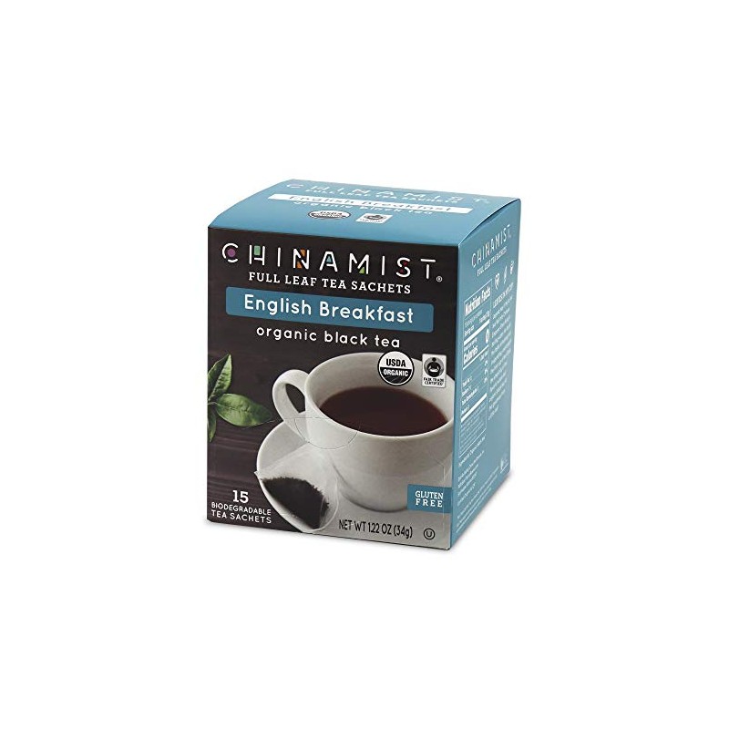China Mist - English Breakfast Organic Black Full Leaf Tea