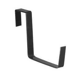 LOKUS 2 x Flower Box Brackets, Balcony Box Holder, Balcony Box IV [Matte Black]