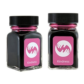 Monteverde 60ml Emotions Fountain Pen Ink Bottle (30ml Kindness Pink G309KP Ink Bottle - Pack of 2)