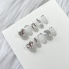 Clean Daily Wedding Handmade Nail Tips - Points / 클린