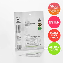 VT Mild Reedle Shot 2 Step Mask Sheet 1ea - Reedle Shot 1000