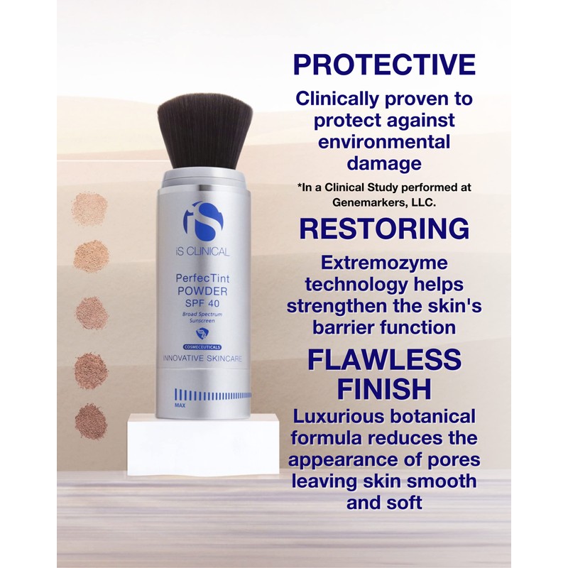 iS CLINICAL PERFEC TINT POWDER COLOR BEIGE SPF40