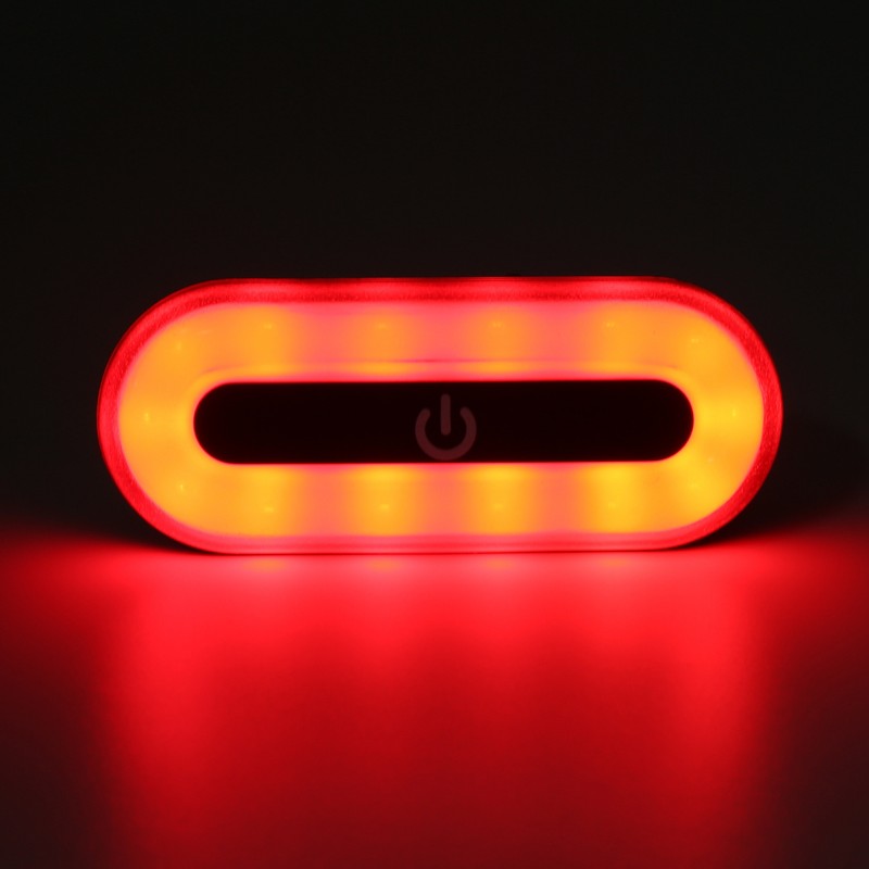 Motorcycle Helmet Tail Warning Light 4 Lighting Modes IPX6 Waterproof