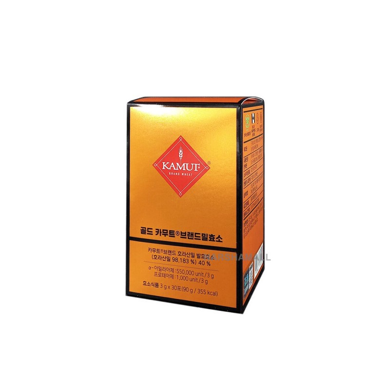Grain On Gold Kamut Brand Wheat Enzyme 3g x 30