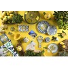 Excelsa Table Runners, Cotton, Yellow and Blue, 45 x 140