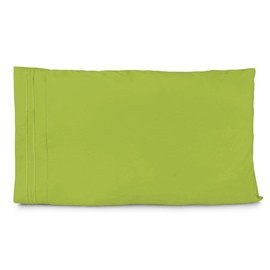 Cosy House Collection Pillowcases Standard Size - Lime Green Luxury Pillow Case Set of 2 - Fits Queen Size Pillows - Premium Super Soft Hotel Quality - Cool & Wrinkle Free - Hypoallergenic